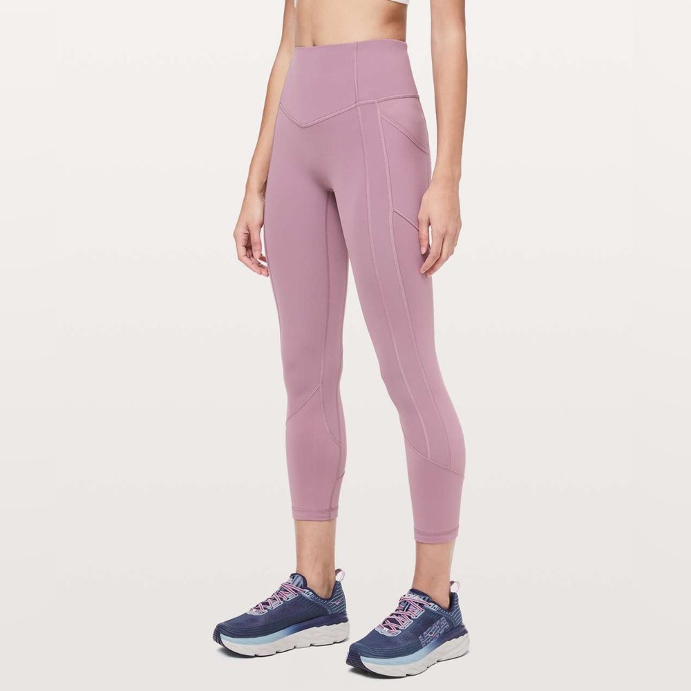 Lululemon All The Right Places Crop (ATRP) Rose Color 23" Crop
